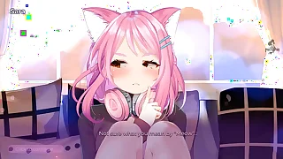 SFW Mosaique neko 4 and kissing therpay